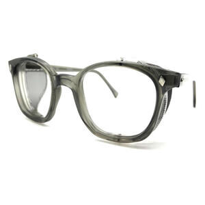 NEW PENTAX F9900 SMOKE SAFETY/SPORT EYEGLASSES 50-22-145